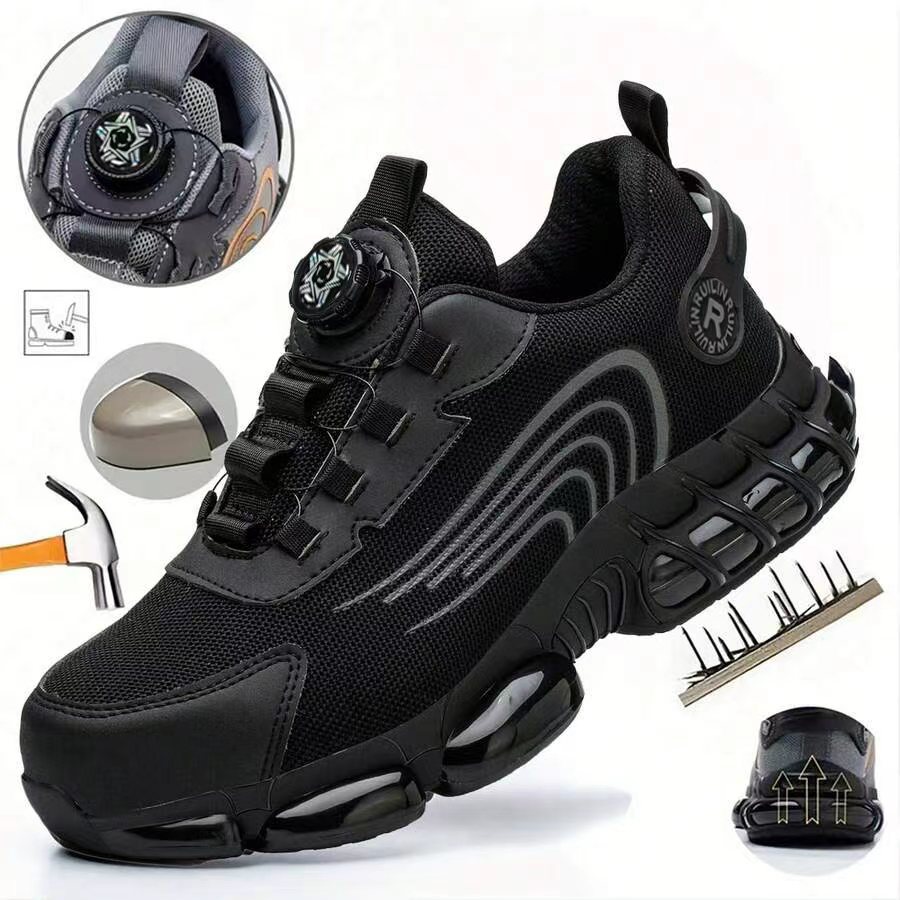 Men Shoes Boots - Ganzjahres-Arbeitsschuhe mit Stahlkappe für Männer und