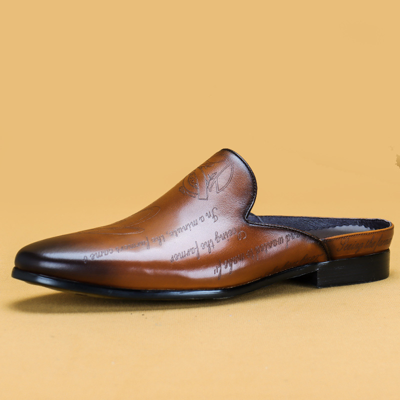 Men Shoes Louboutin - Italienische Luxus männer Hausschuhe Aus Echtem