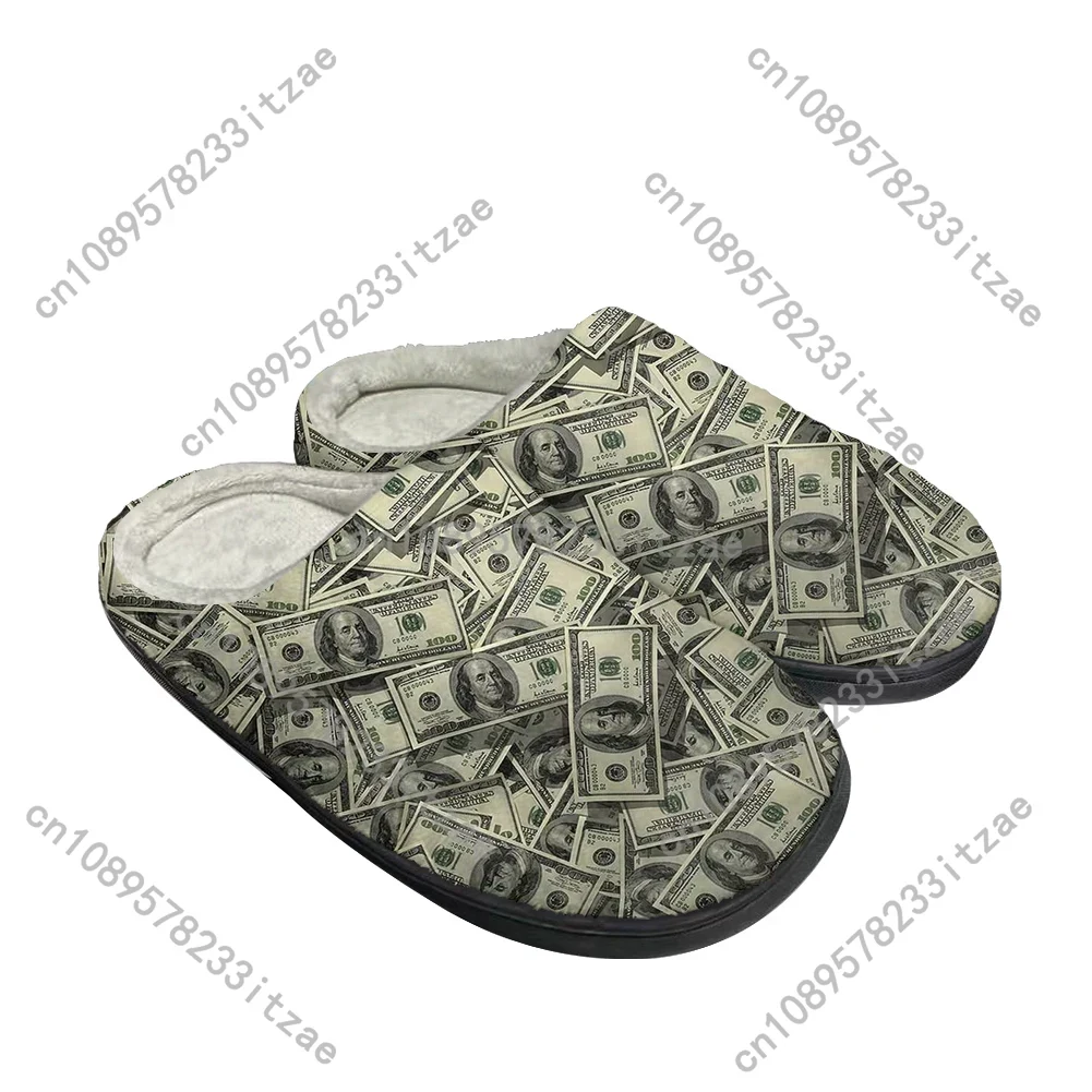 Men'S Shoes In Fashion - Heiße coole USA-Dollar-Mode-Baumwoll-Hausschuhe für Herren und