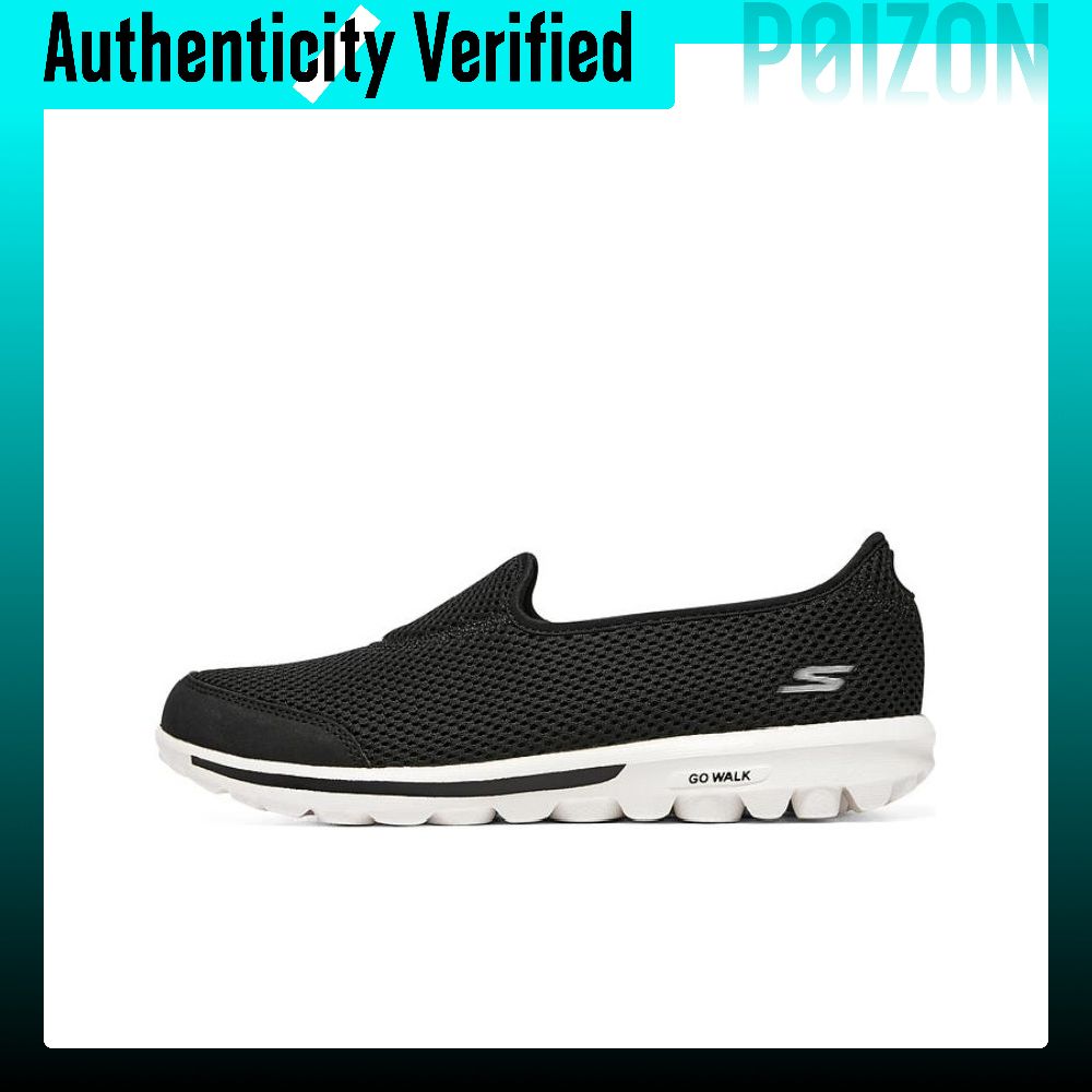 Men'S Shoes Black And White - Skechers Go Walk Classic Low-Top Freizeitschuhe