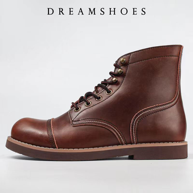 Men Shoes Boots - 2026 neue Japanische Vintage Designer Handgemachte