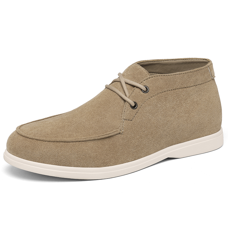 Men'S Shoes Black And White - Klassische Chukka-Stiefel aus Wildleder im britischen