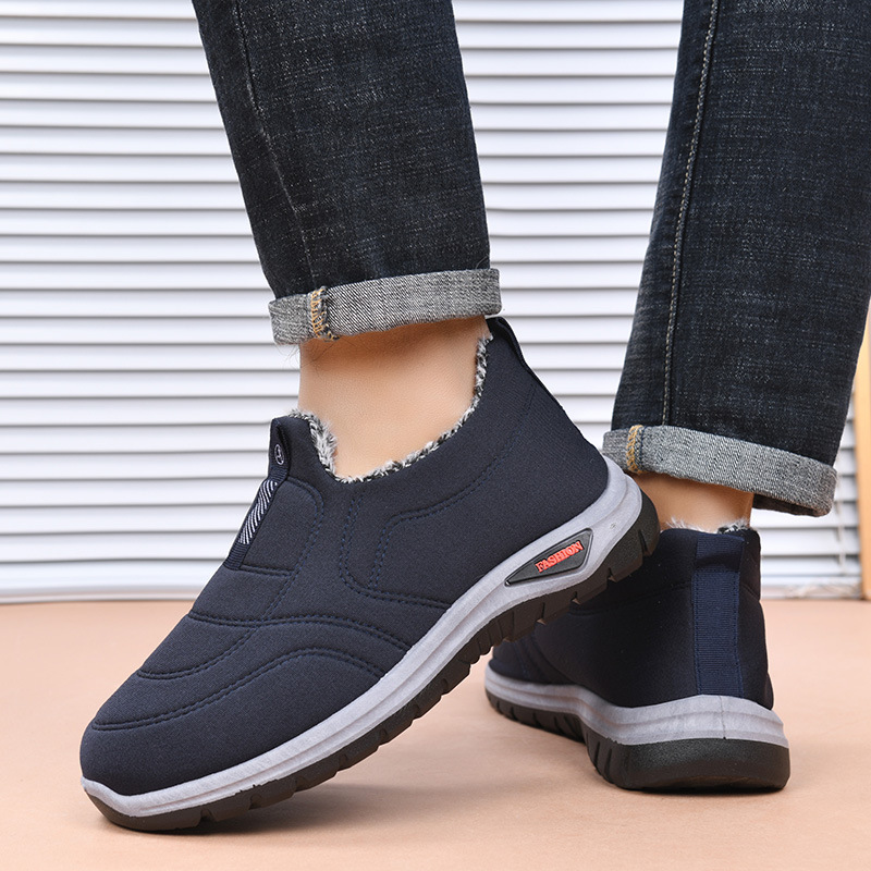 Verstärkte Fleece-Winter-Baumw – Men Shoes Boots Bewertung und Preis