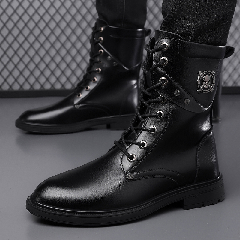 Unisex High-Top Chunky Sole Pl – Men'S Shoes Black And White Bewertung und Preis