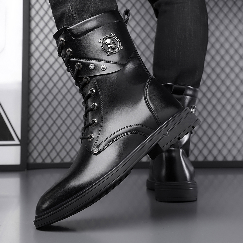 Unisex High-Top Chunky Sole Pl – Men'S Shoes Black And White Bewertung und Preis