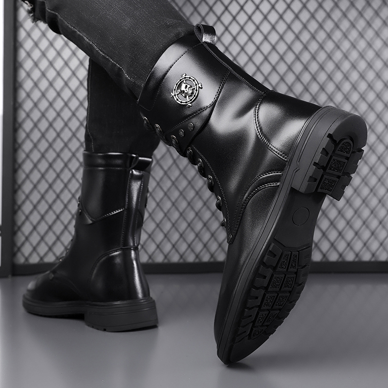Unisex High-Top Chunky Sole Pl – Men'S Shoes Black And White Bewertung und Preis