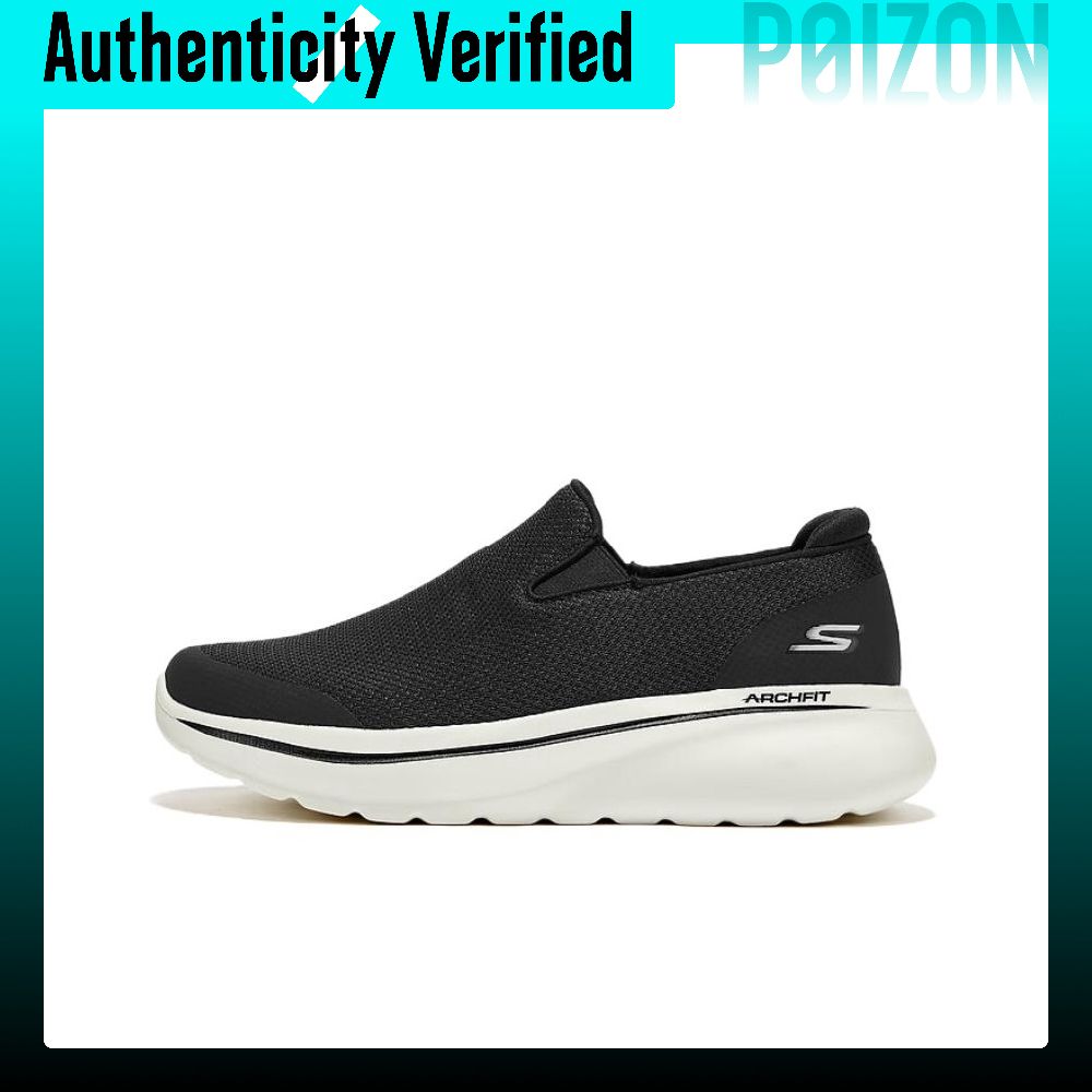 Skechers Abriebfeste, unterstü – Men'S Shoes Black And White Bewertung und Preis