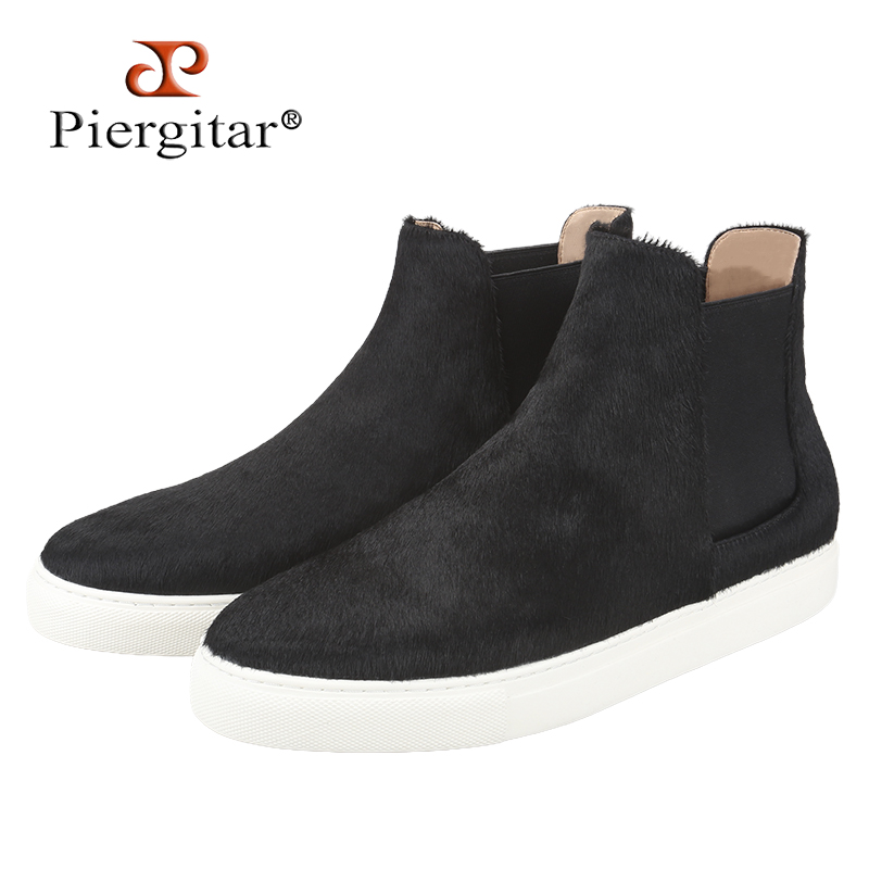 Piergitar Winter Styles Herren – Men'S Shoes Black And White Bewertung und Preis