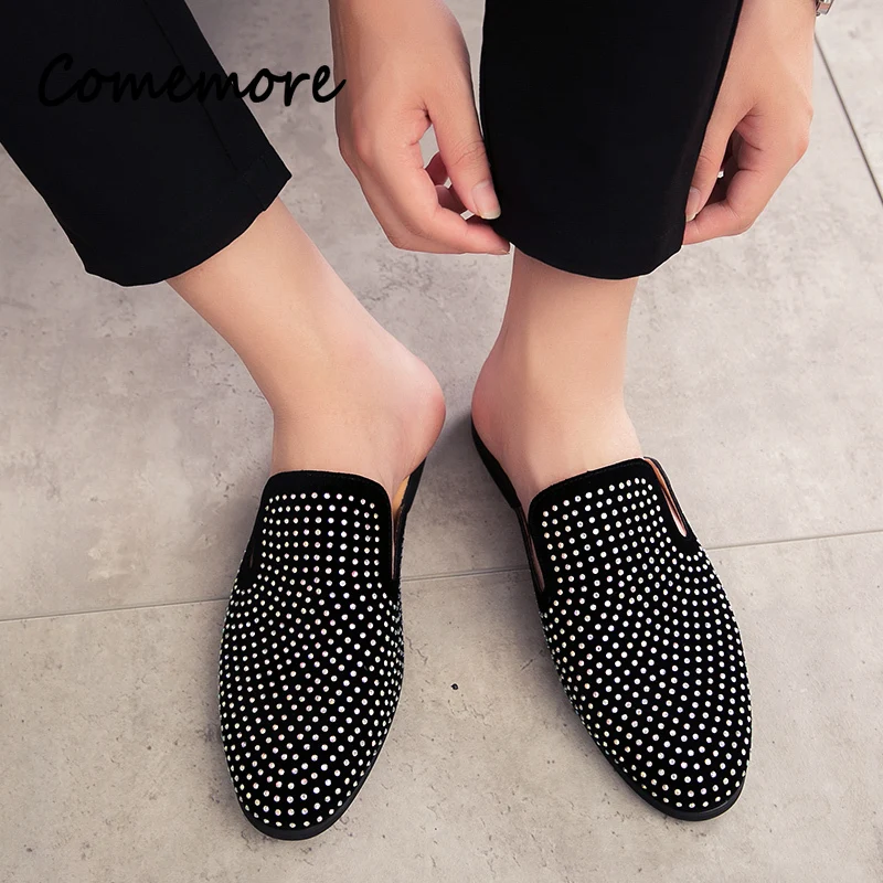 Luxus Glitter Strass Leder Sch – Men Shoes Louboutin Bewertung und Preis