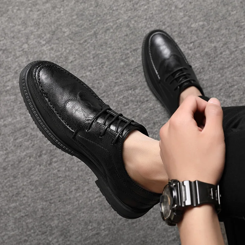 Hohe Qualität Leder Männer Cas – Men Shoes Louboutin Bewertung und Preis