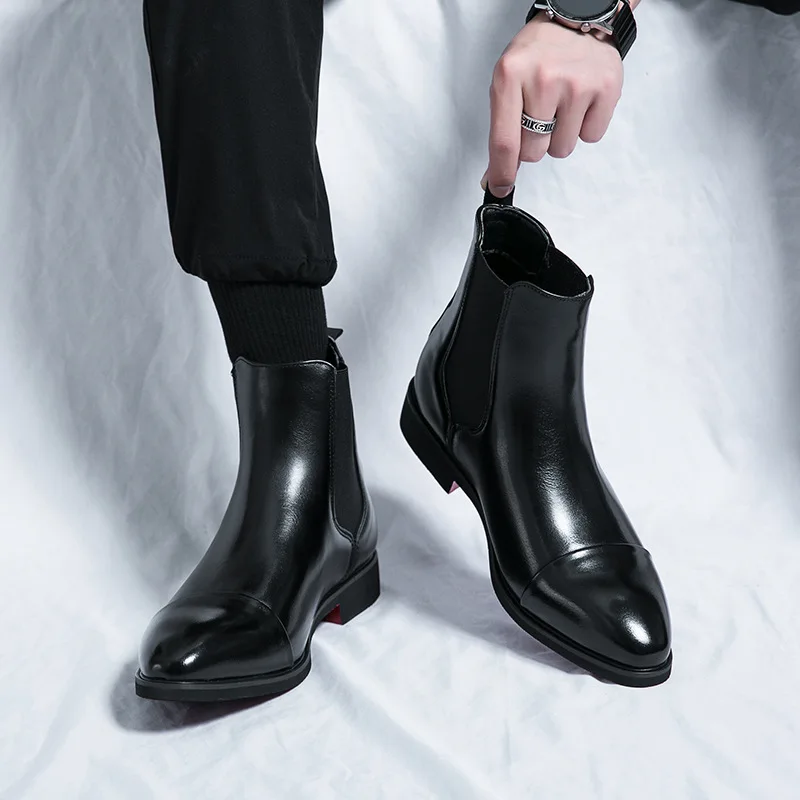 Herrenstiefel Luxusmarke Leder – Men Shoes Louboutin Bewertung und Preis