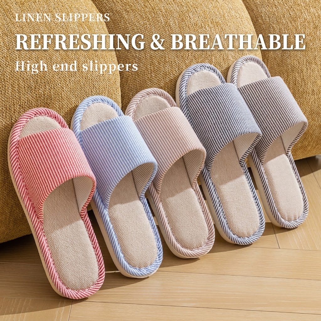 Atmungsaktive Leinen-Hausschuh – Men'S Shoes To Women'S Bewertung und Preis