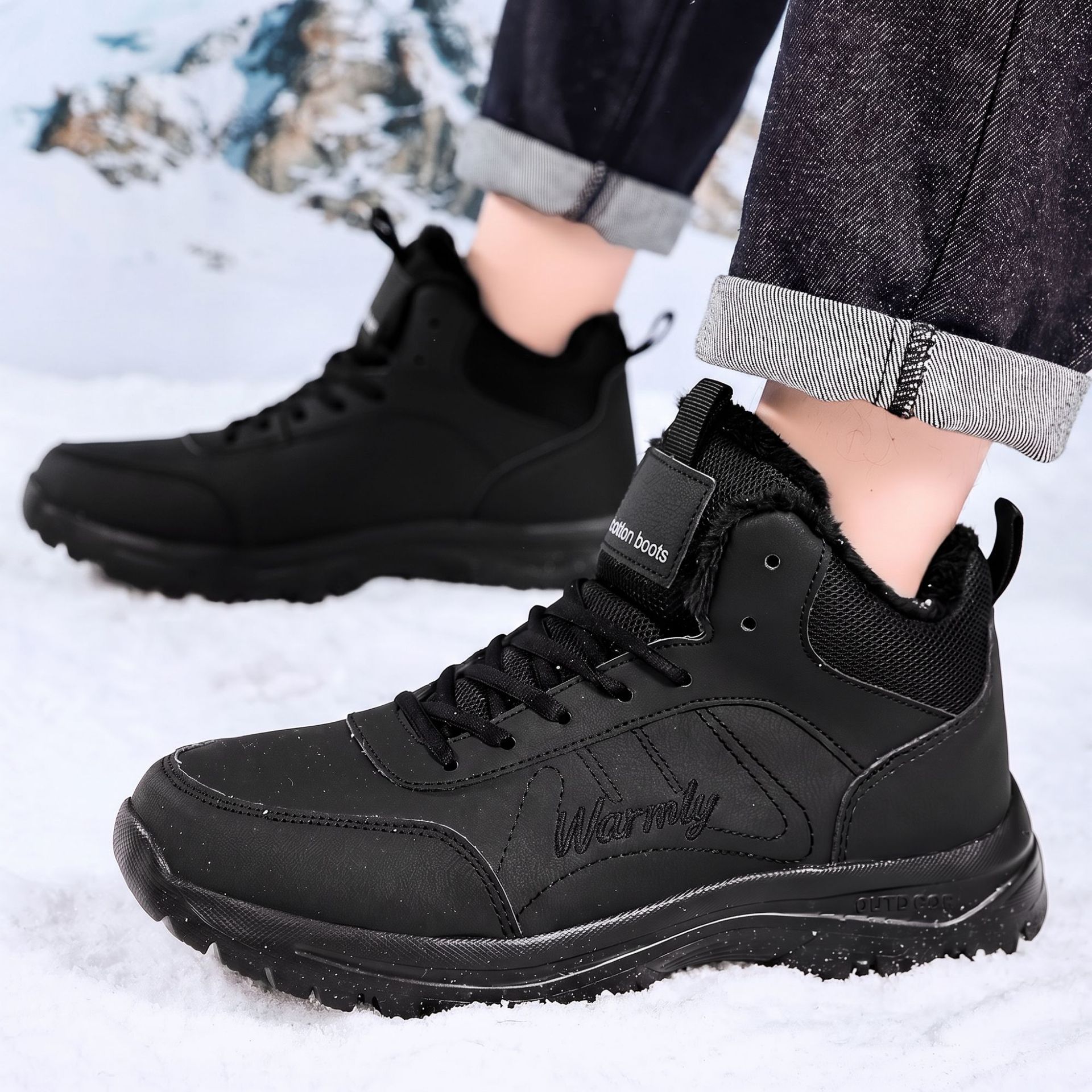 Herren-Baumwollschuhe mit dick – Men'S Shoes Dq Bewertung und Preis